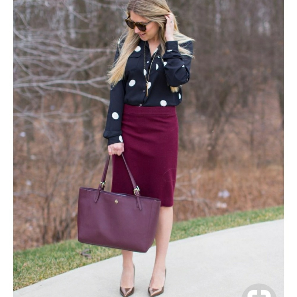 Liz Claiborne Wool Pencil Skirt